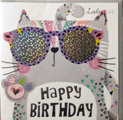 Picture of HAPPY BIRTHDAY CAT CARD